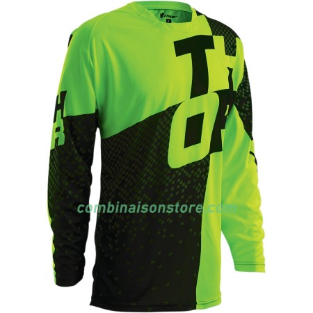 Maillot VTT/Motocross Thro PRIME TACH Manches Longues N002